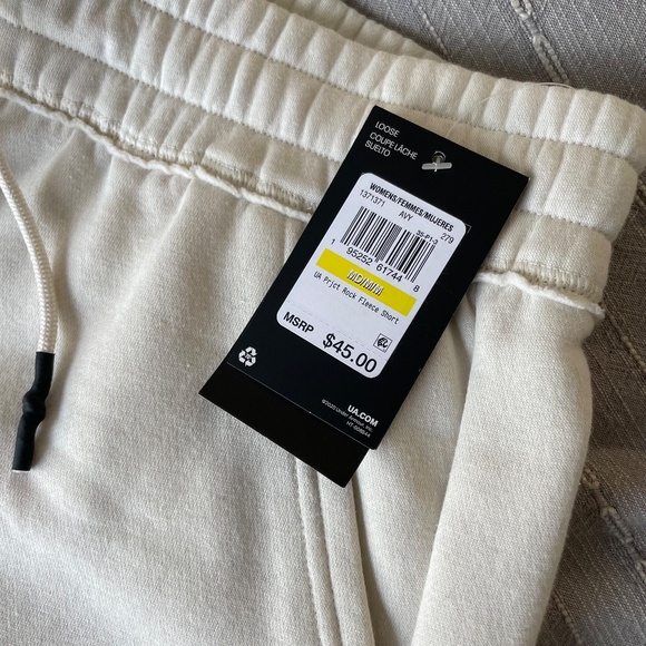 Under Armour | NWT Women’s UA Project rock fleece gym training short - Picture 2 of 8